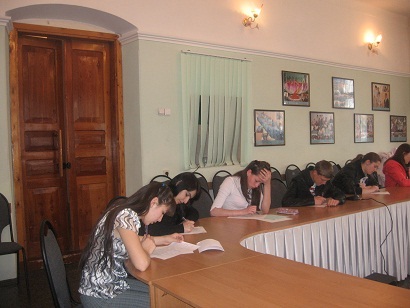 «Тіл – халық жанын танудың кілті» этнос жастары арасында өткен байқау.